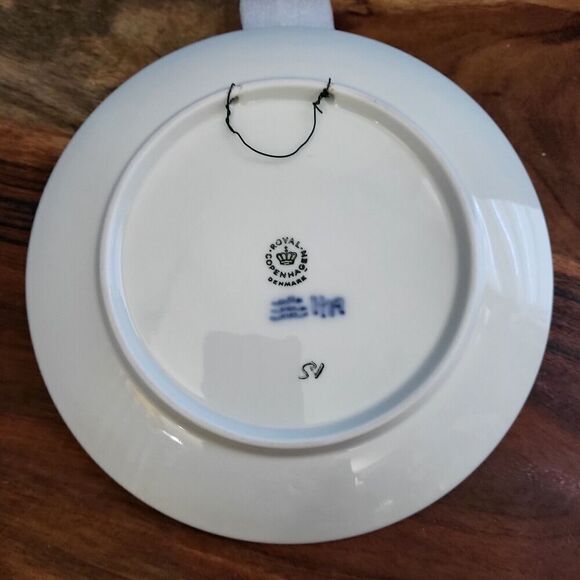 1969 Royal Copenhagen Moon Landing Collectible Plate Victoria Spatii Blue 7.25" - Picture 5 of 6